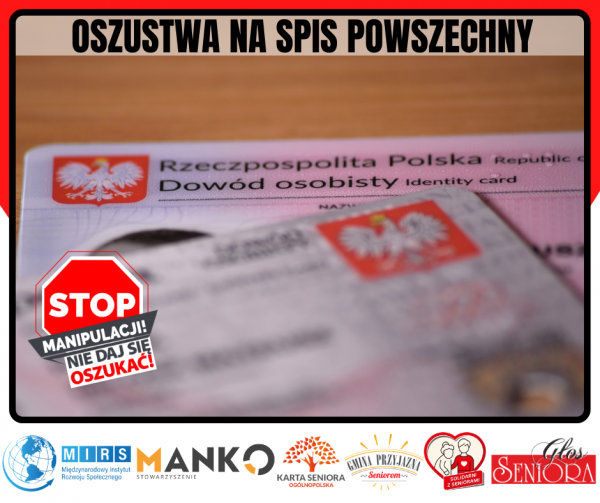 obrazek poglądowy „OSZUSTWA NA SPIS POWSZECHNY"